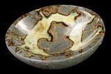 Polished Septarian Bowl - Utah #169531-2